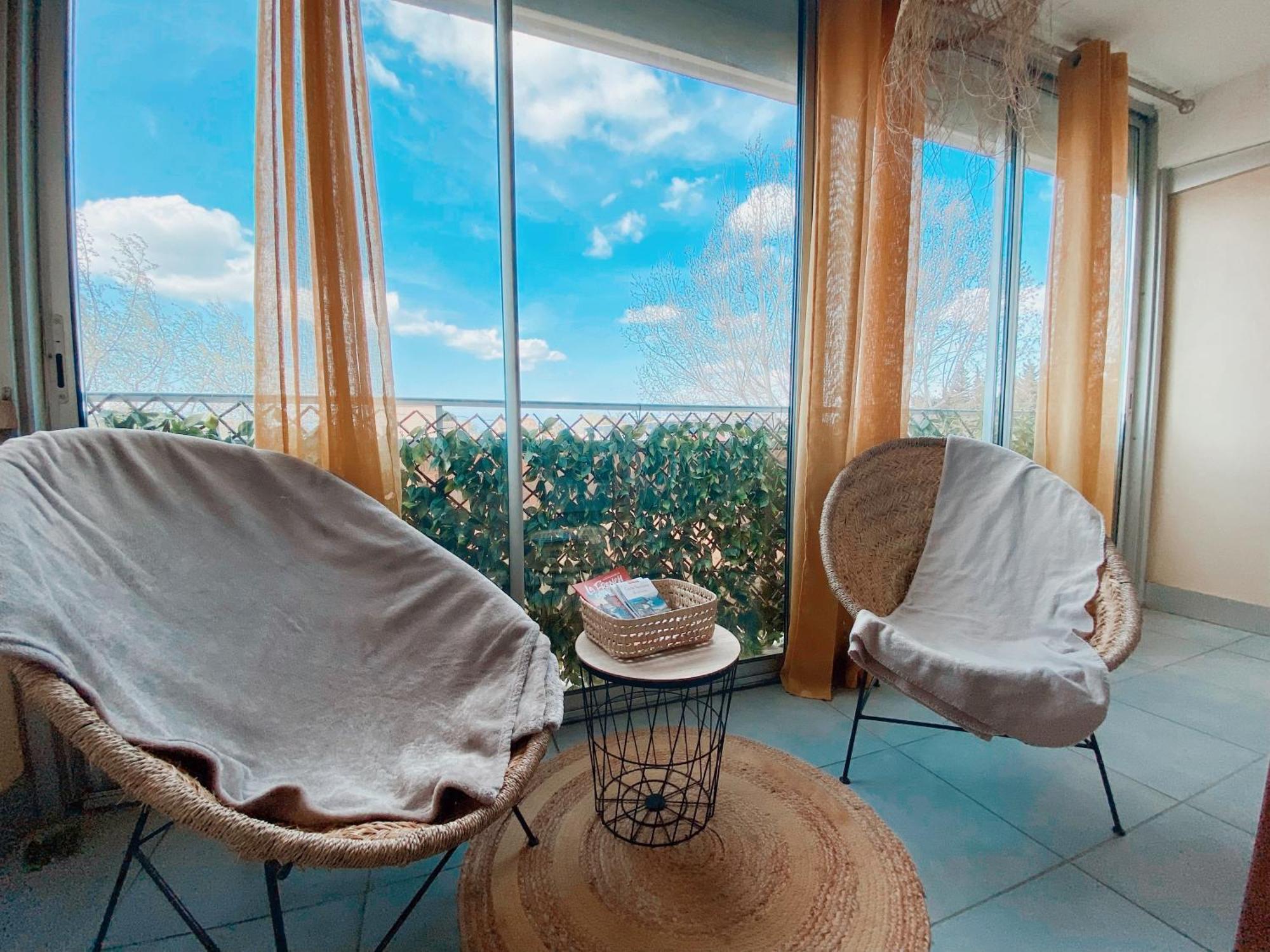 Appartement Coup De Coeur Avec Parking Et Piscine - 131 カネ エクステリア 写真